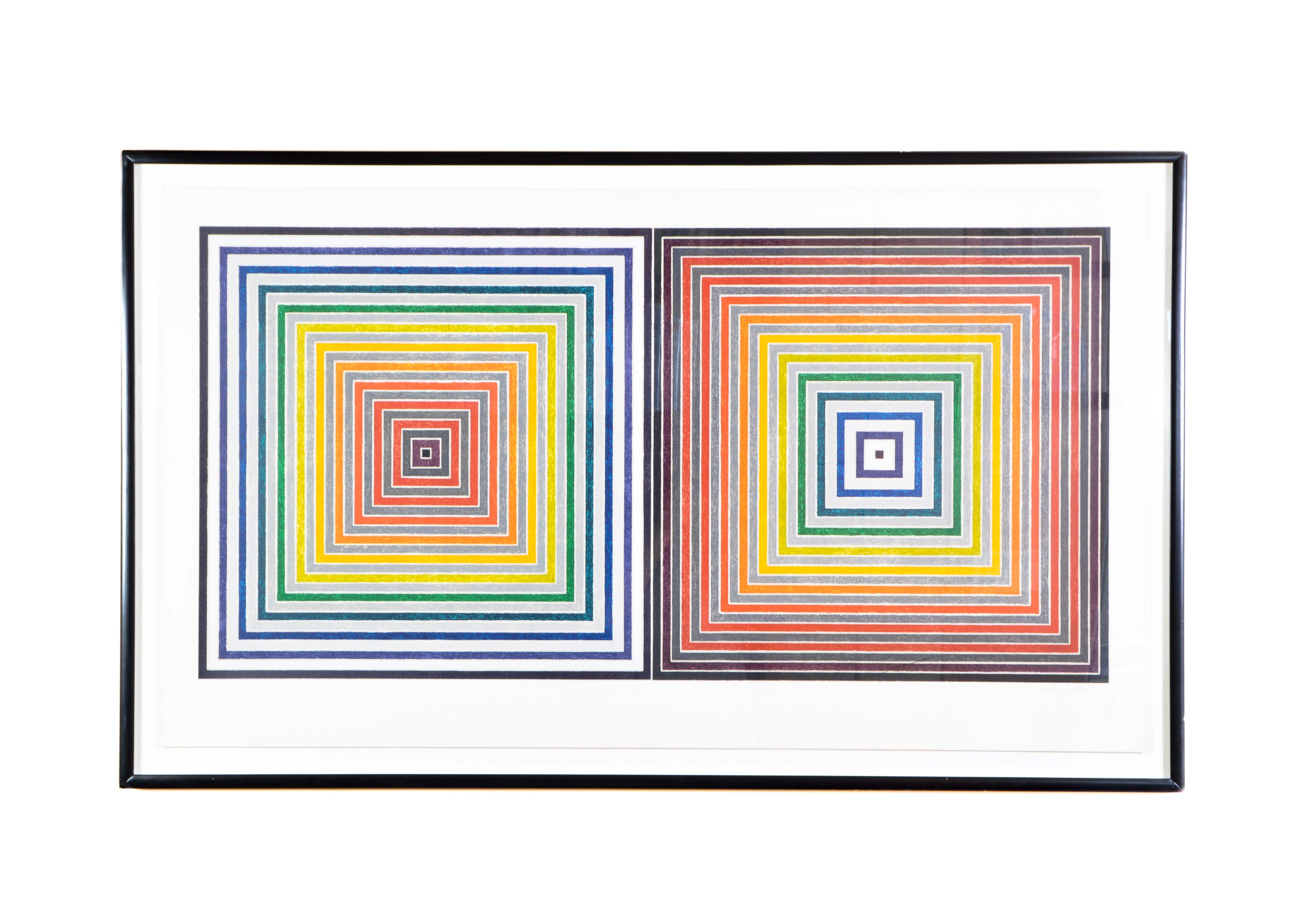 Frank Stella "Double Gray Scramble" Signed Artist's Proof
