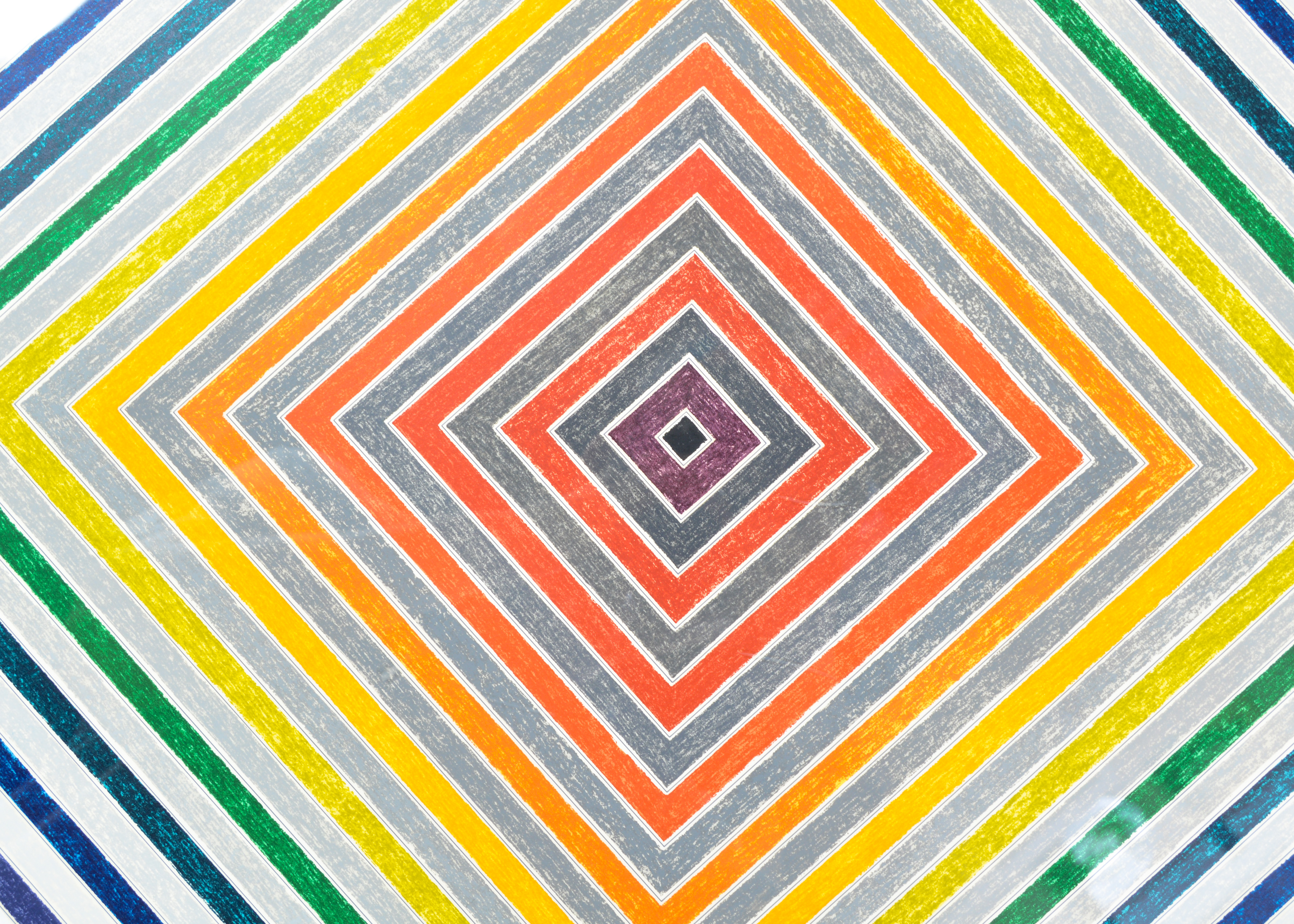 Frank Stella "Double Gray Scramble" Signed Artist's Proof