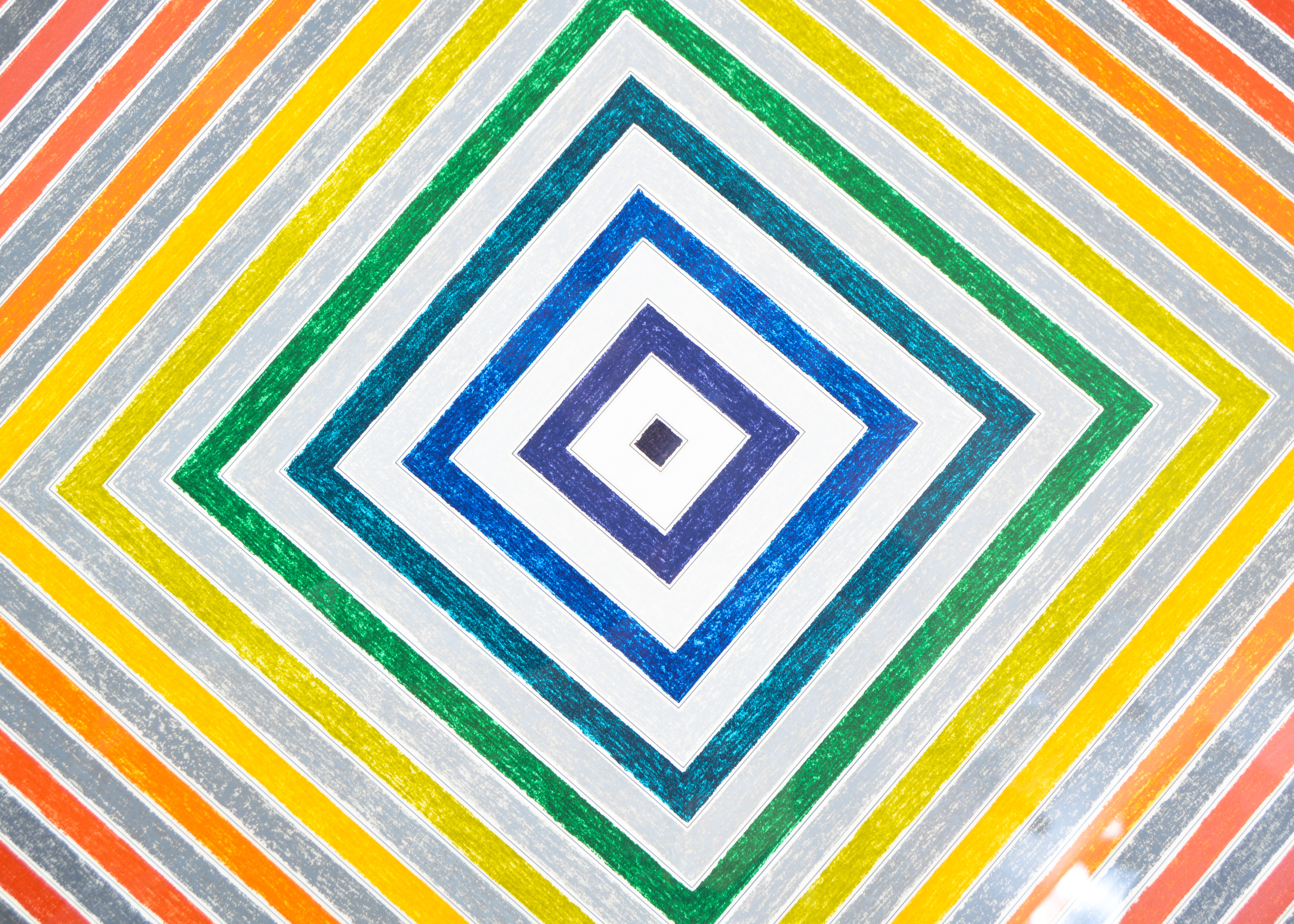 Frank Stella "Double Gray Scramble" Signed Artist's Proof