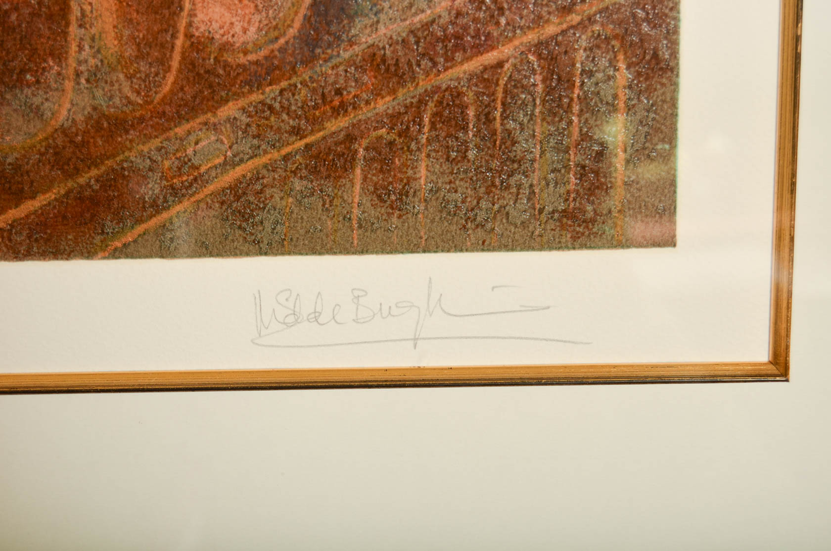 Signed and Editioned Marisol Bustamante  Serigraph