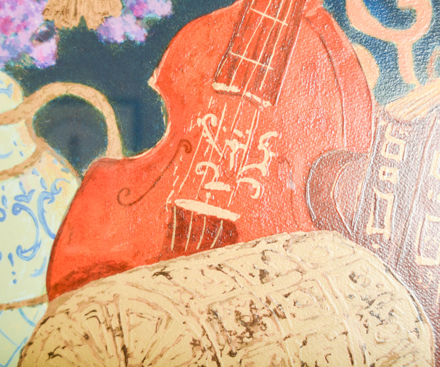 Signed and Editioned Marisol Bustamante  Serigraph