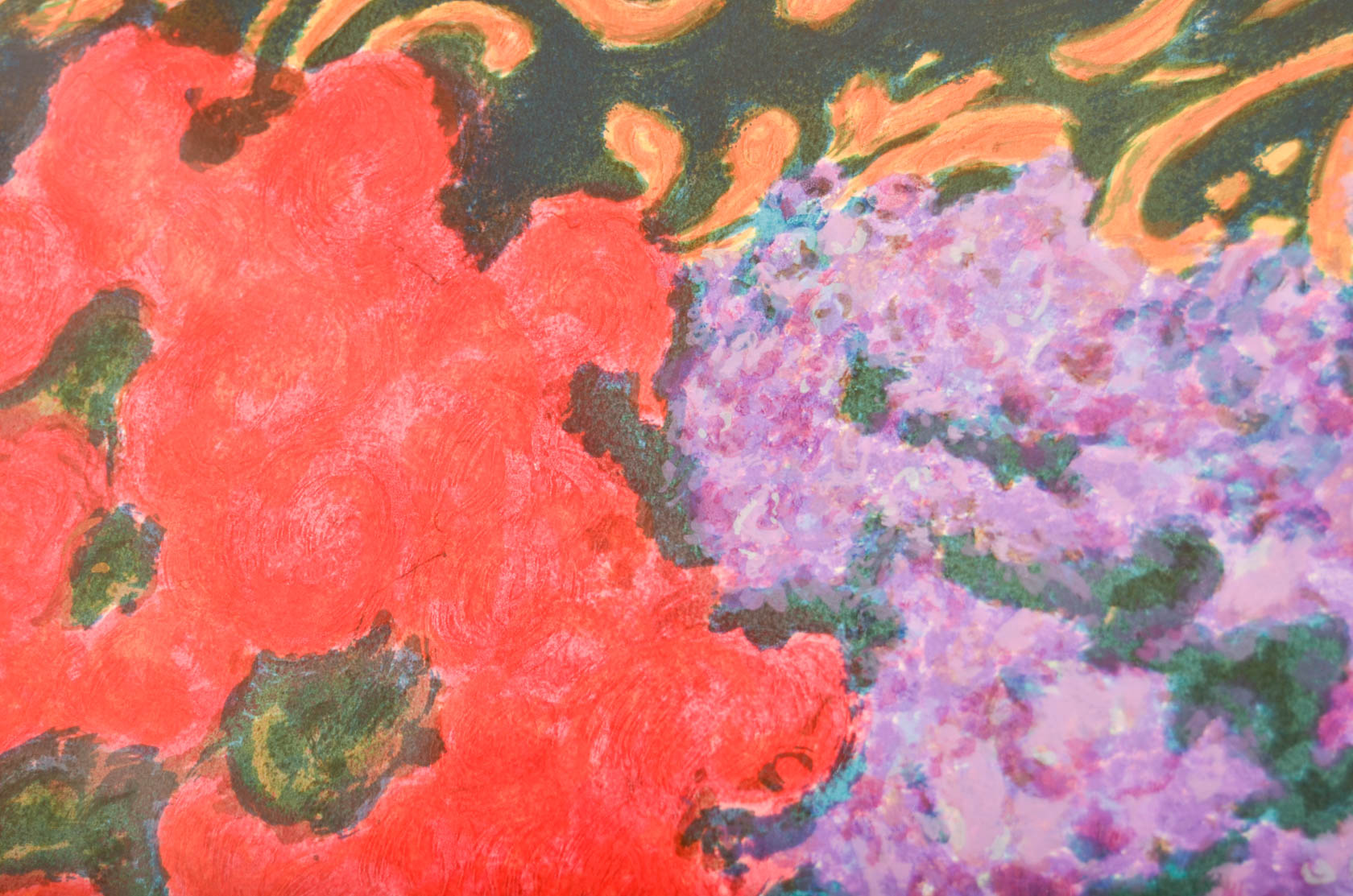 Signed and Editioned Marisol Bustamante  Serigraph