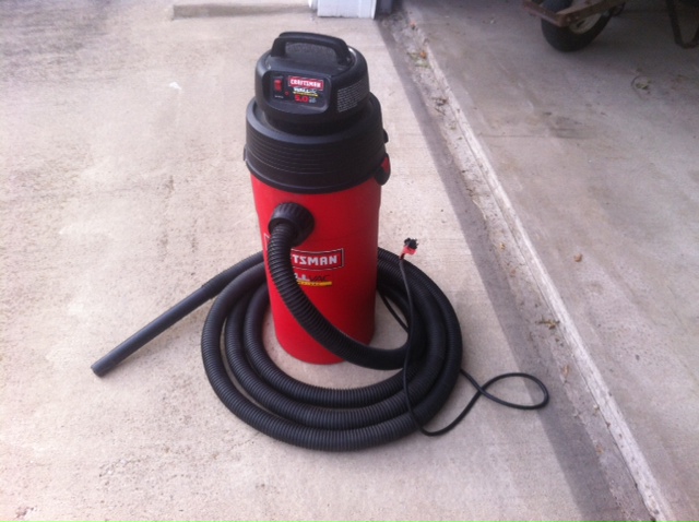 Craftsman 5 HP Wet/Dry Wall Vacuum