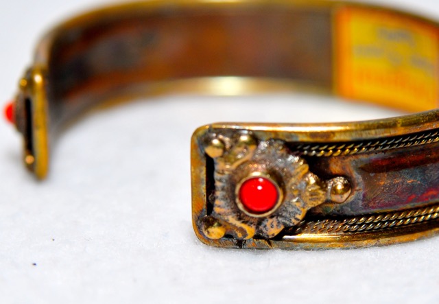Indian Brass Cuff Bracelet