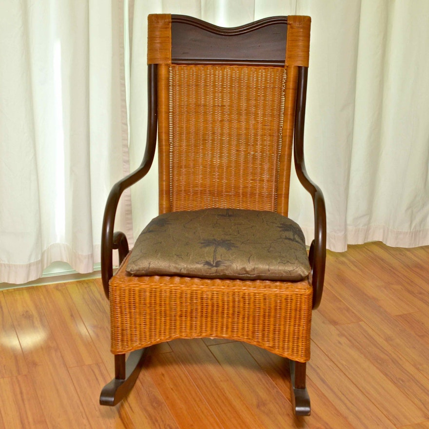 Pier 1 Wicker Rocker