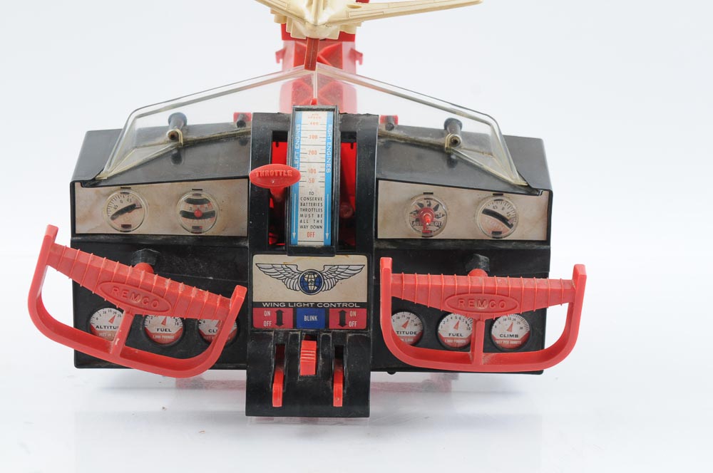 Vintage Remco Flying Fox Jet Cockpit