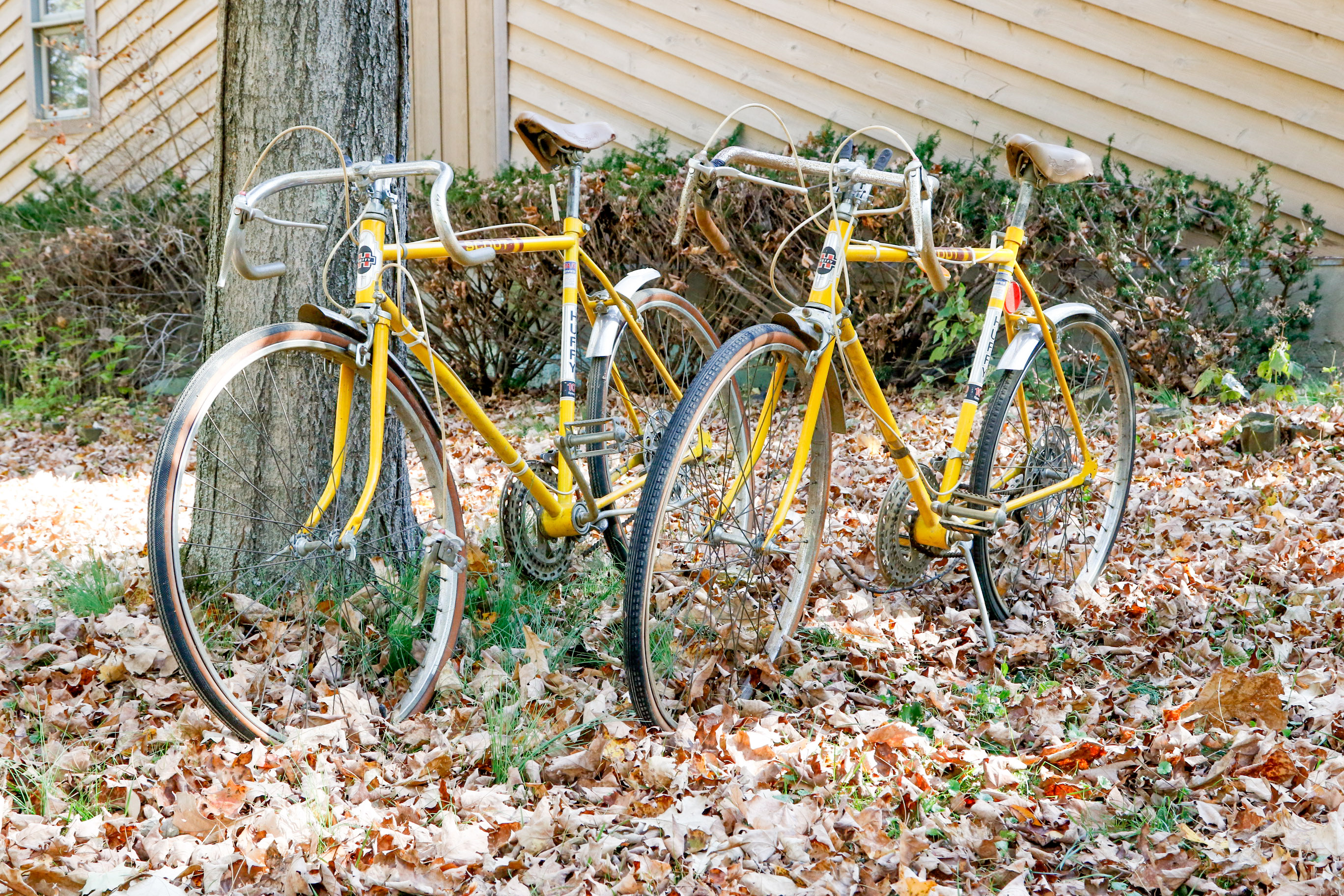 Pair of 1970's Huffy Scout 10-Speed Road Bikes