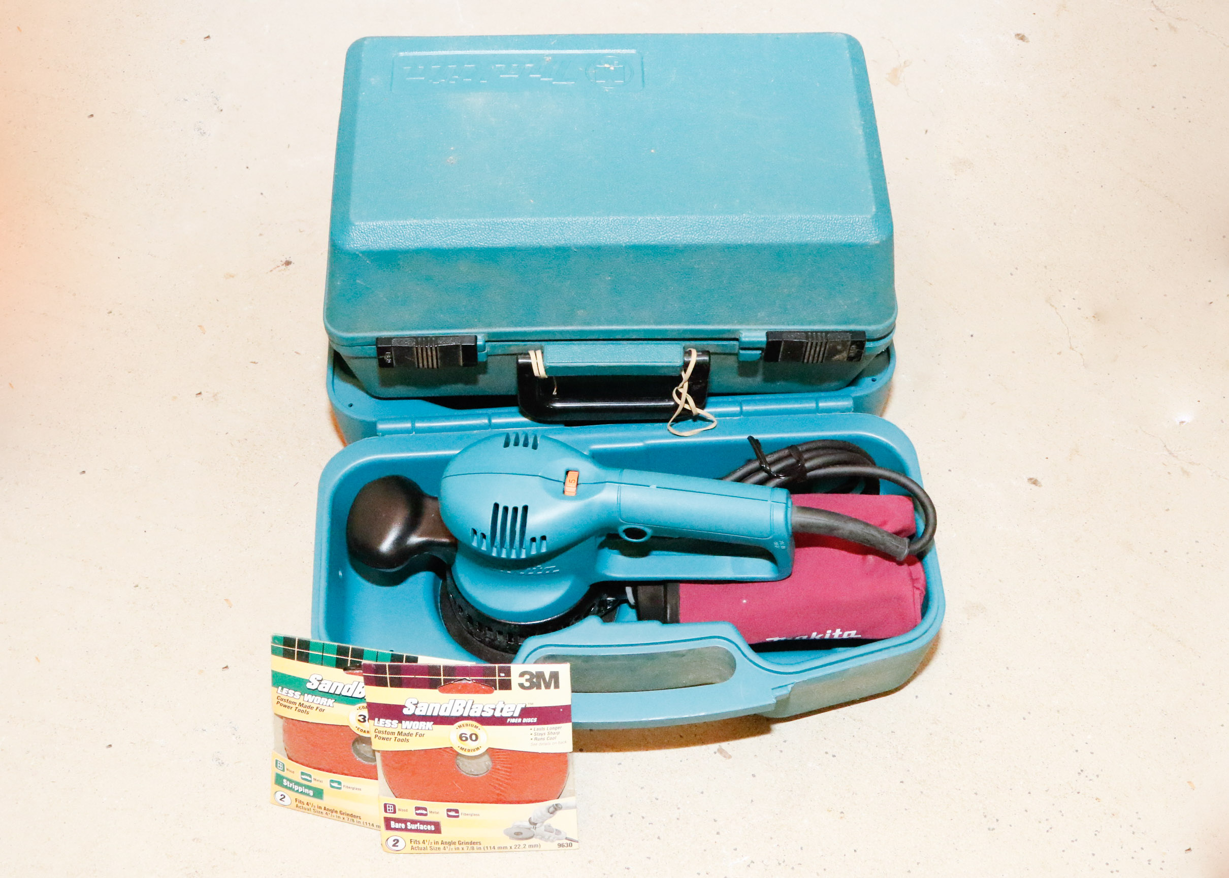 Makita Planer and Orbital Sander