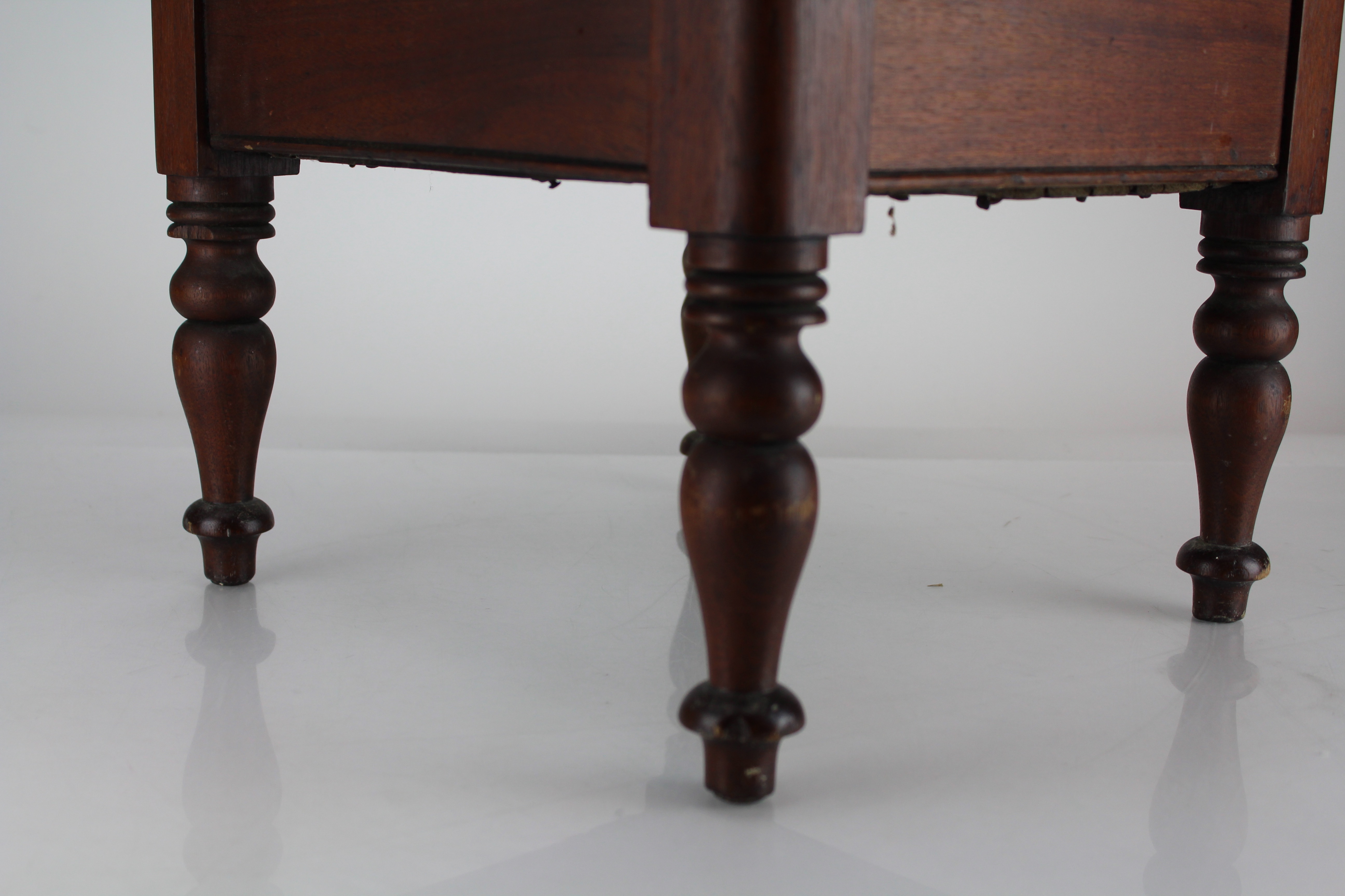 Vintage Handmade Upholstered Wooden Potty Chair