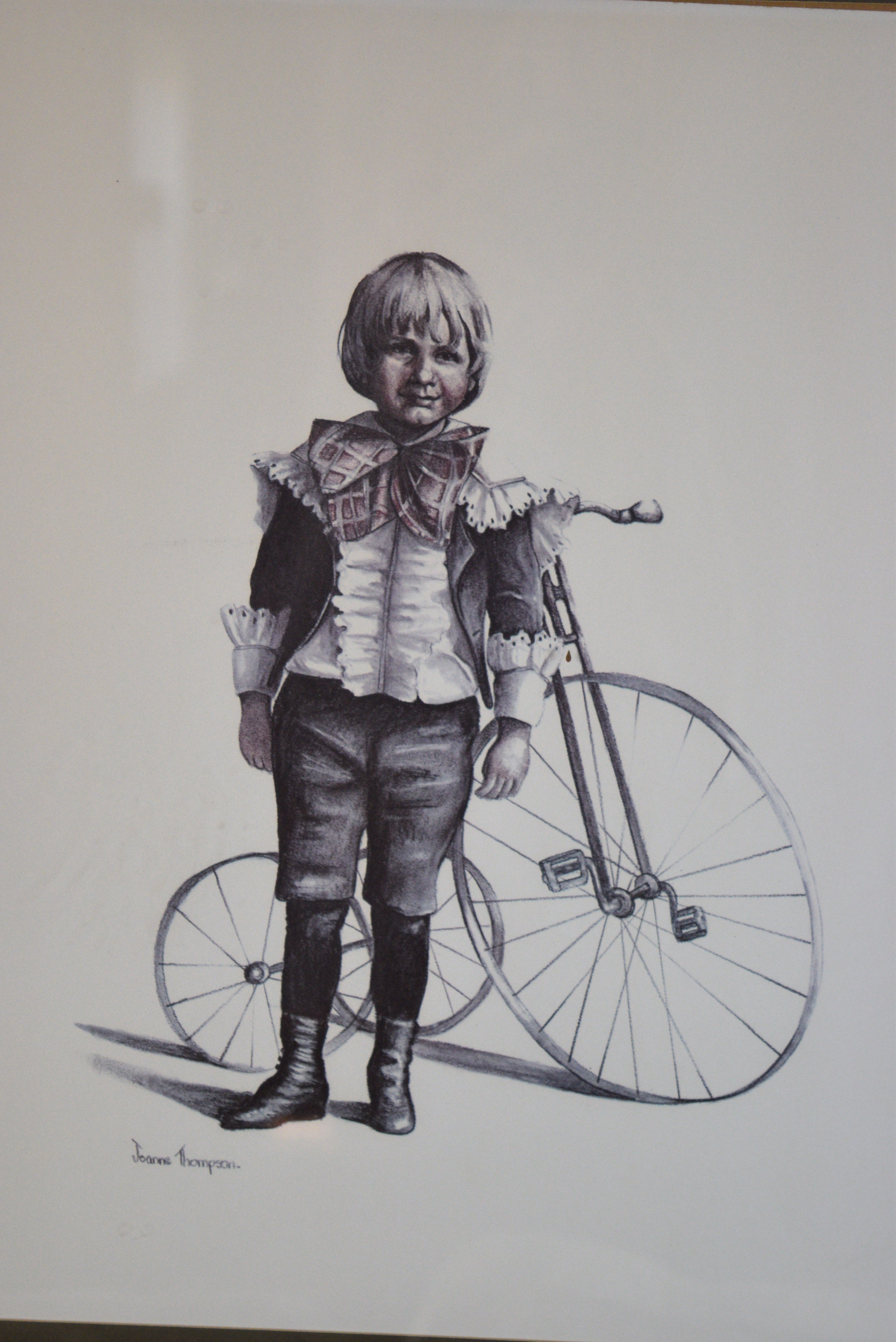 Pair of Jeanne Thompson Offset Lithographs