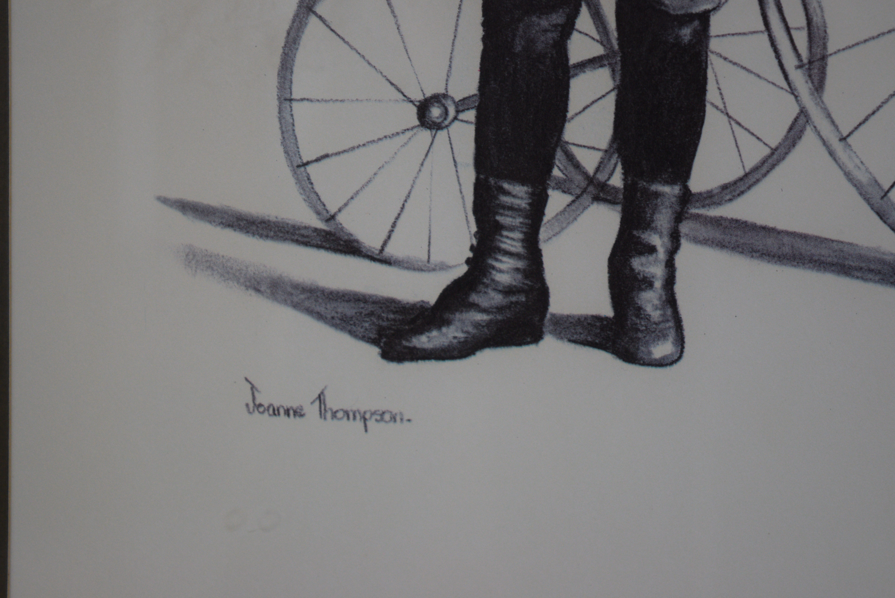 Pair of Jeanne Thompson Offset Lithographs