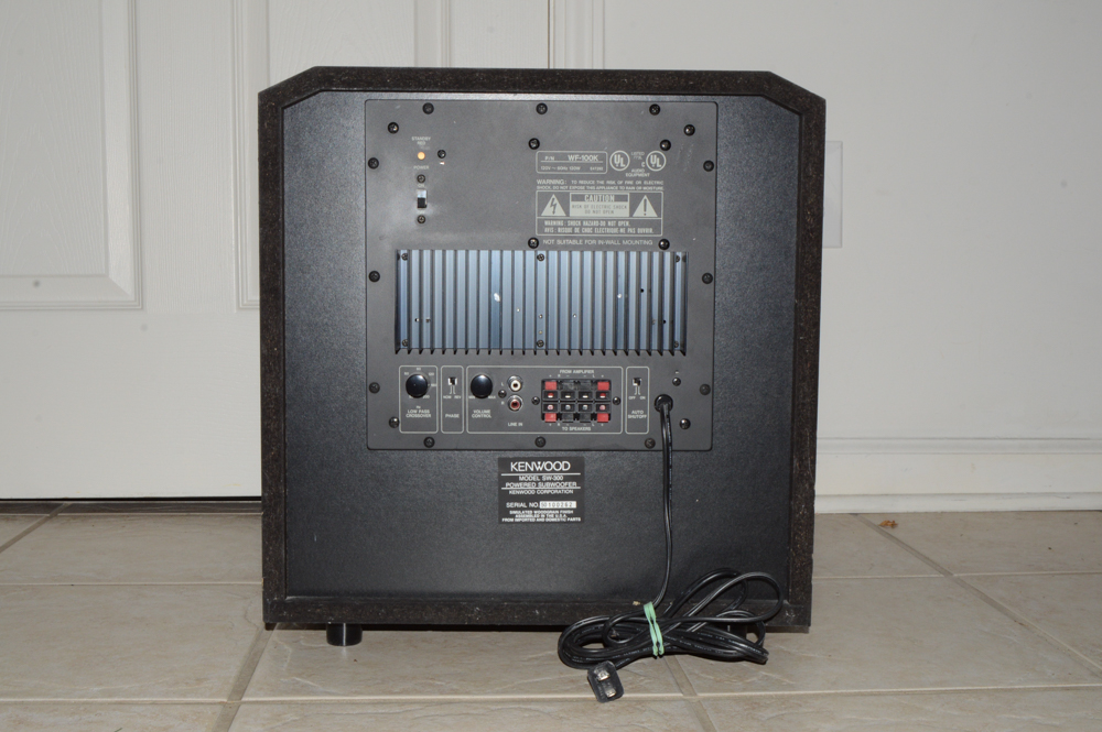 Kenwood SW-300 Powered Subwolfer