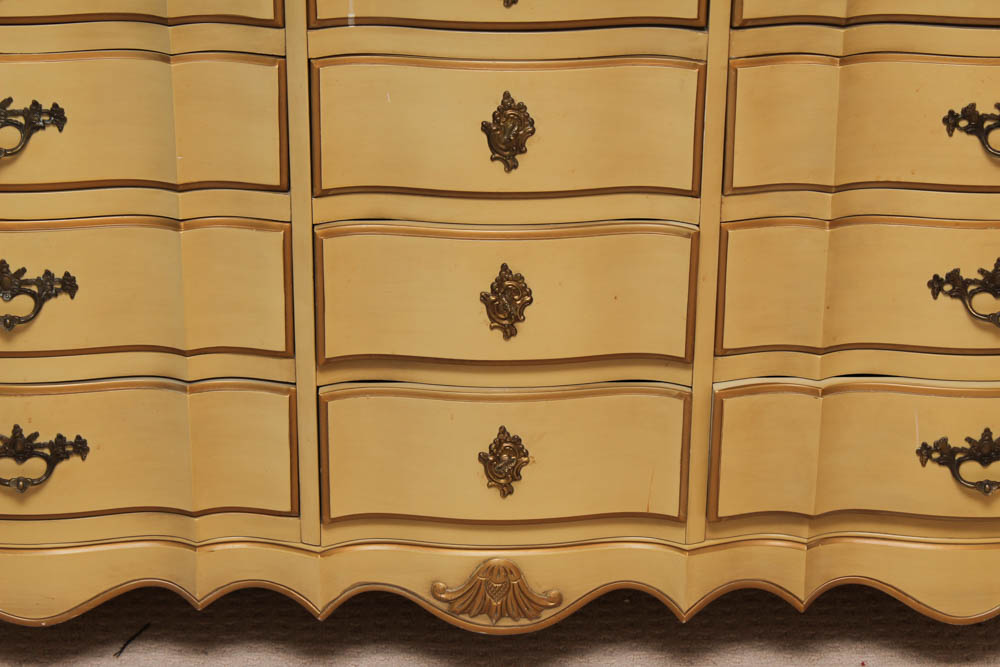 French Provincial Dresser with Mirror