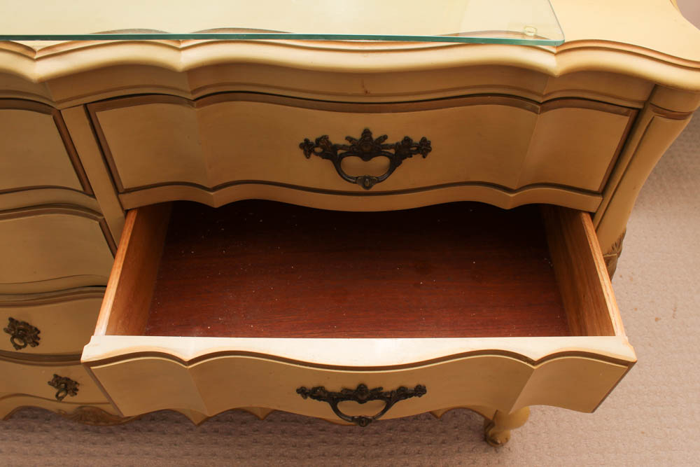 French Provincial Dresser with Mirror