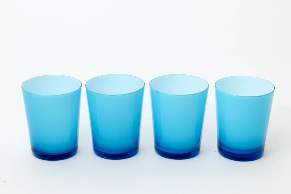 Blue Drinking Glasses