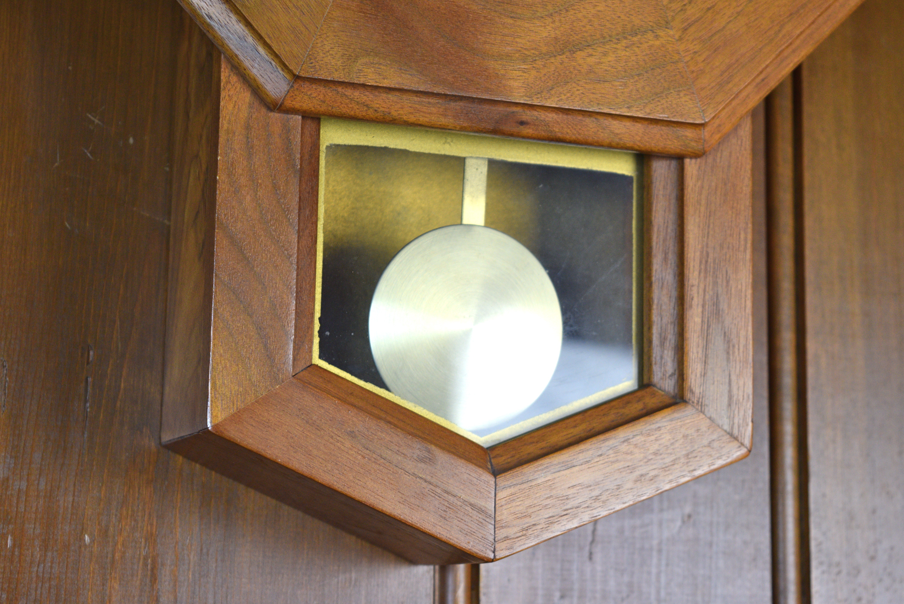 Wooden Pendulum Wall Clock