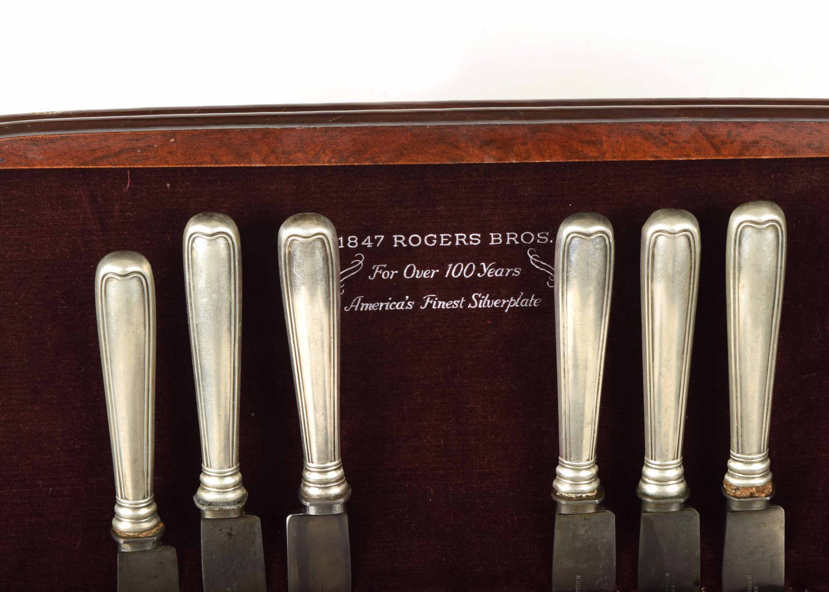 Pre-WWII Nicht Rostend 800 Silver Flatware Set