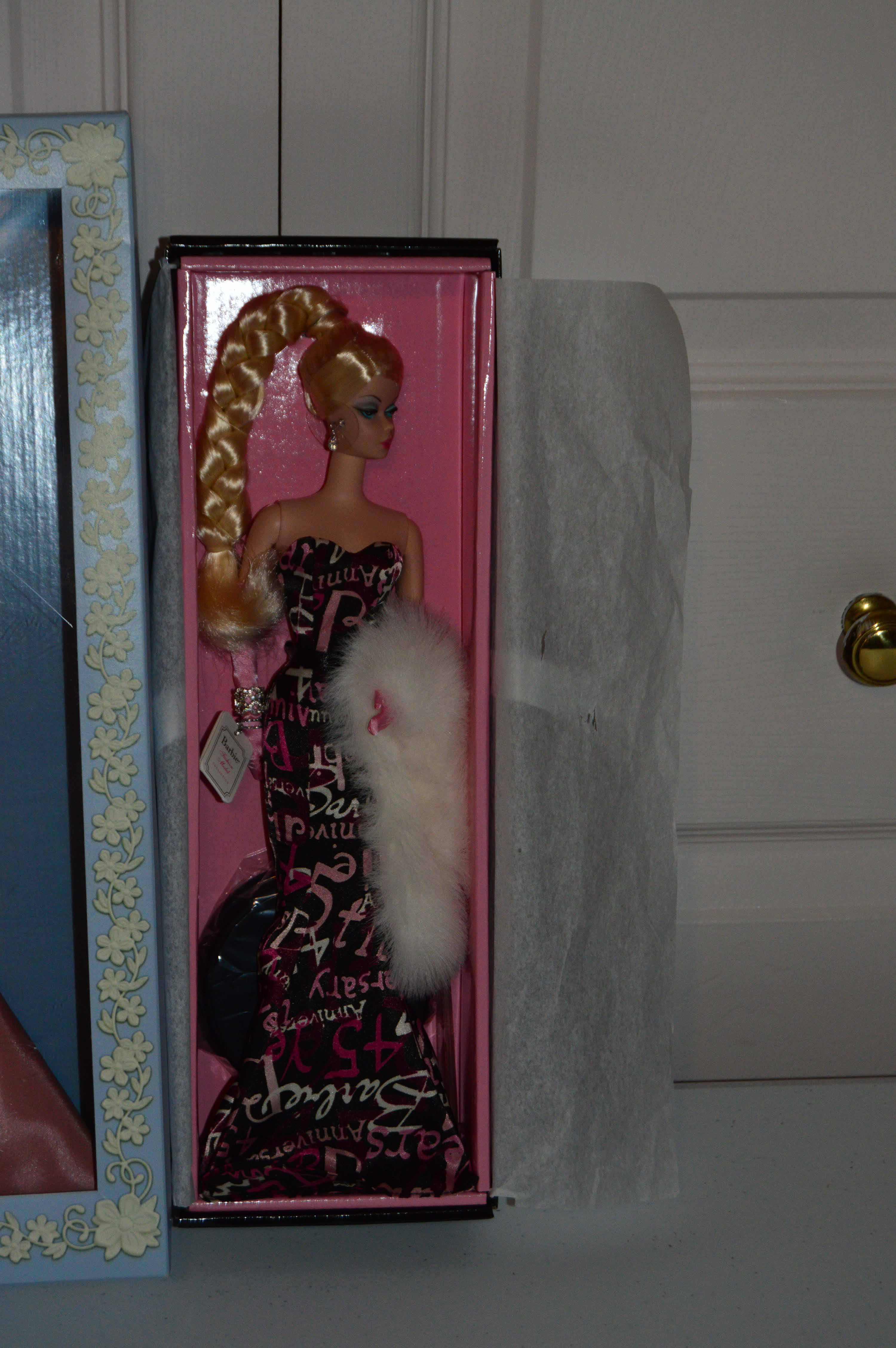 Pair of Wedgewood and 45th Anniversary Barbie Dolls