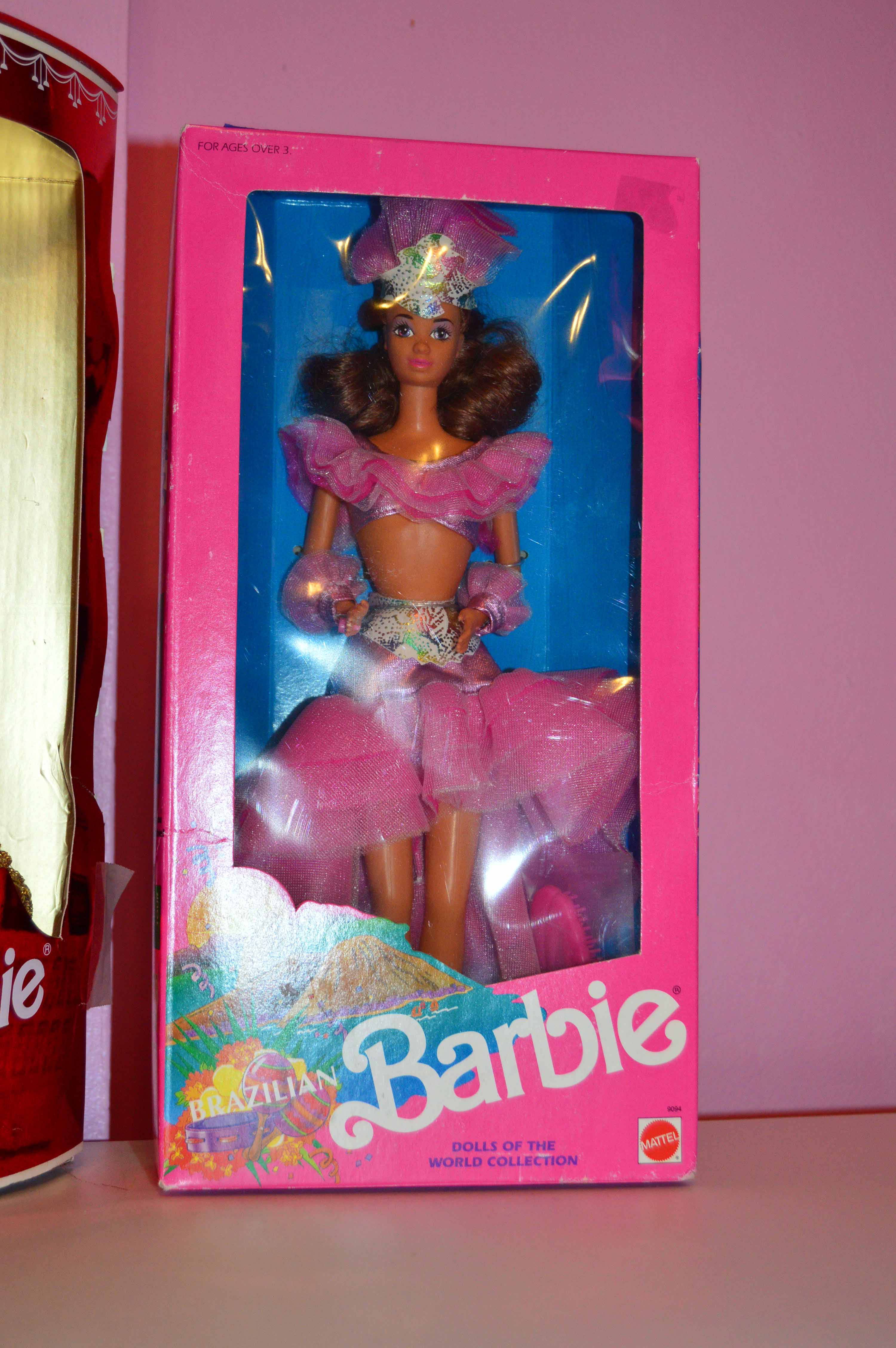 Group of International Barbie Dolls