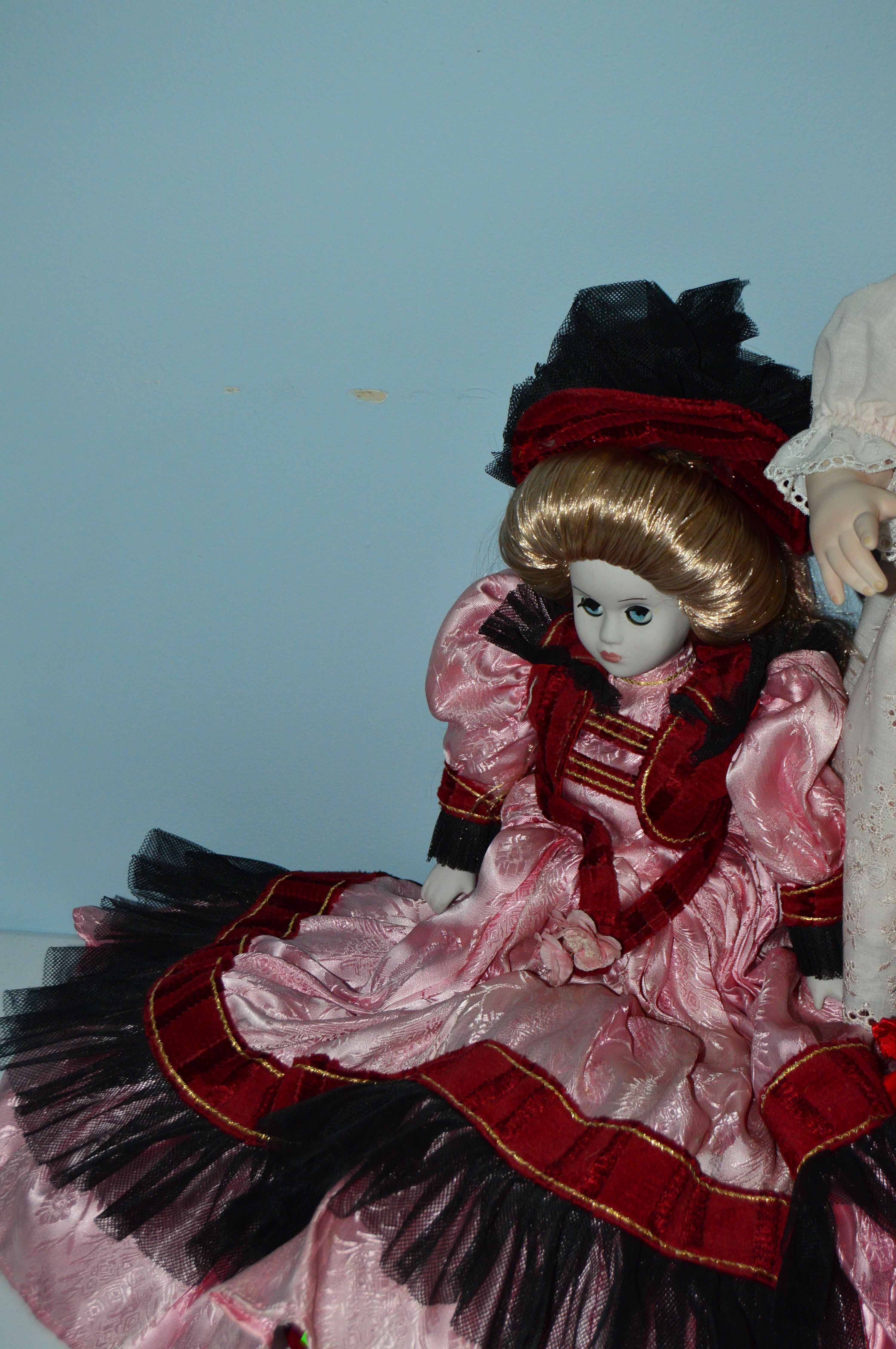 Assortment of Porcelain Dolls