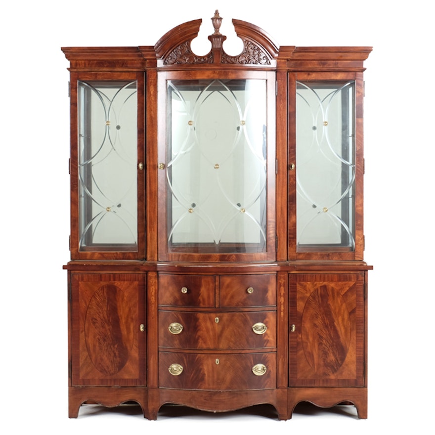 Broyhill Breakfront China Cabinet