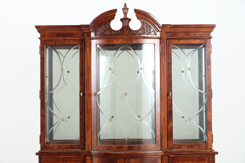 Broyhill Breakfront China Cabinet