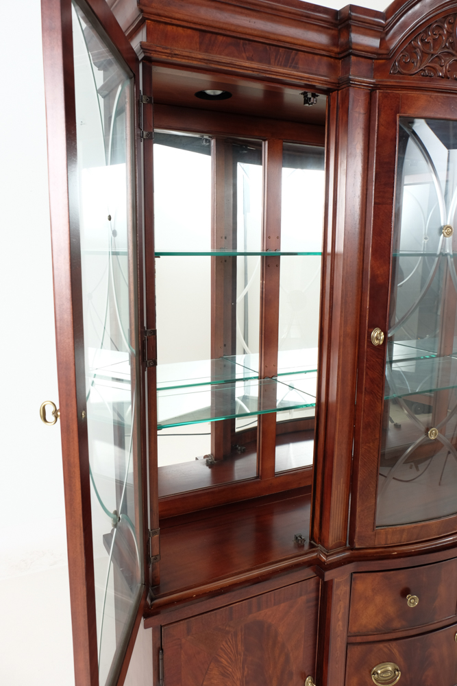 Broyhill Breakfront China Cabinet