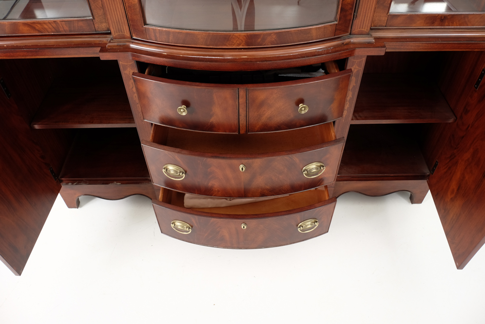 Broyhill Breakfront China Cabinet