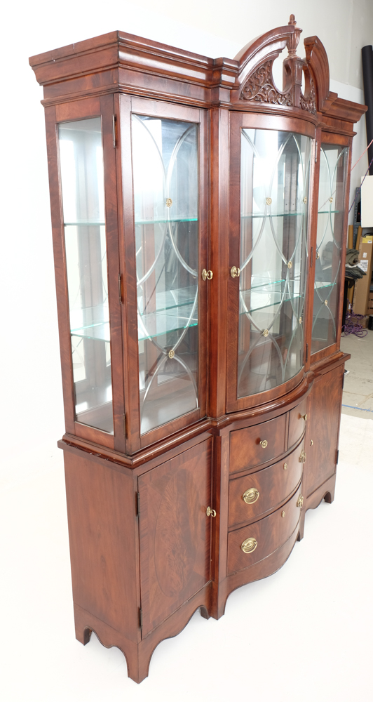 Broyhill Breakfront China Cabinet