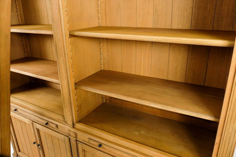 Arhaus Athens Library Bookcase with Ladder