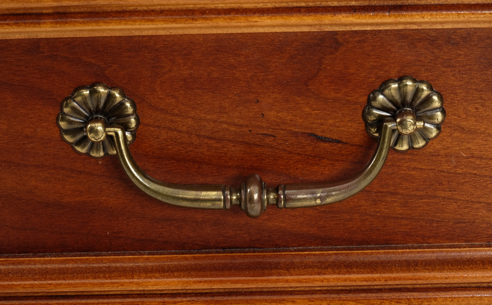 Lexington Cherry Chest of Drawers with Mirror