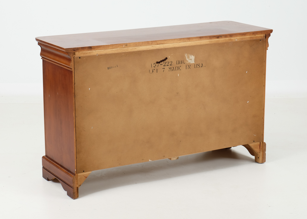 Lexington Cherry Chest of Drawers with Mirror