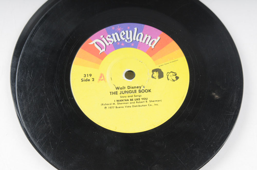 Children's Vintage Read-Along LPs