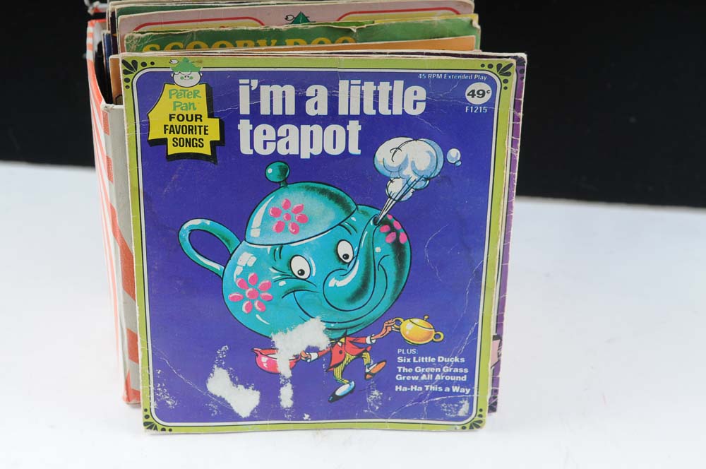 Children's Vintage Read-Along LPs