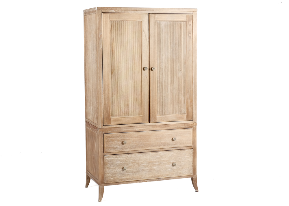 Arhaus Furniture Addison Wardrobe in Natural