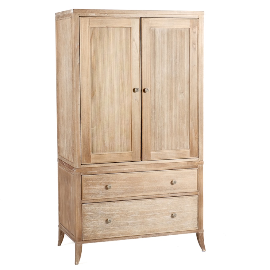 Arhaus Furniture Addison Wardrobe in Natural