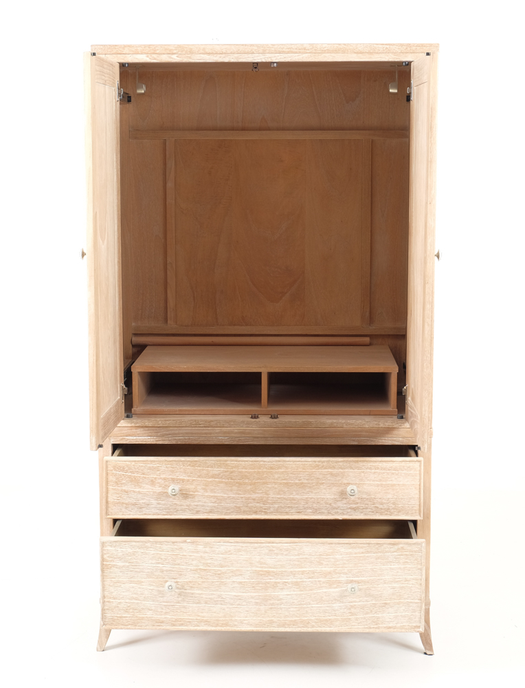 Arhaus Furniture Addison Wardrobe in Natural