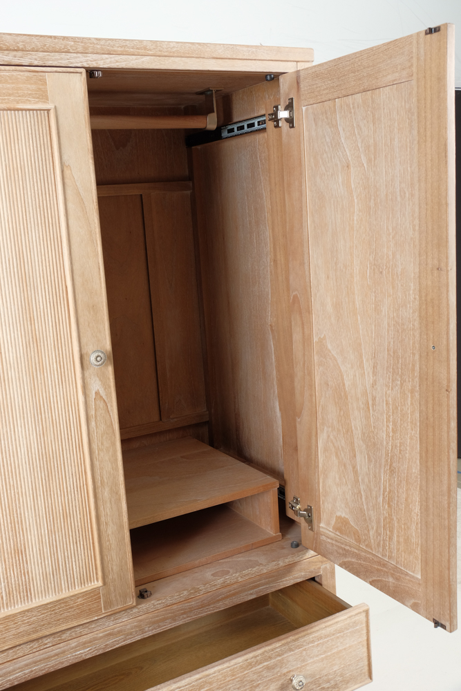 Arhaus Furniture Addison Wardrobe in Natural