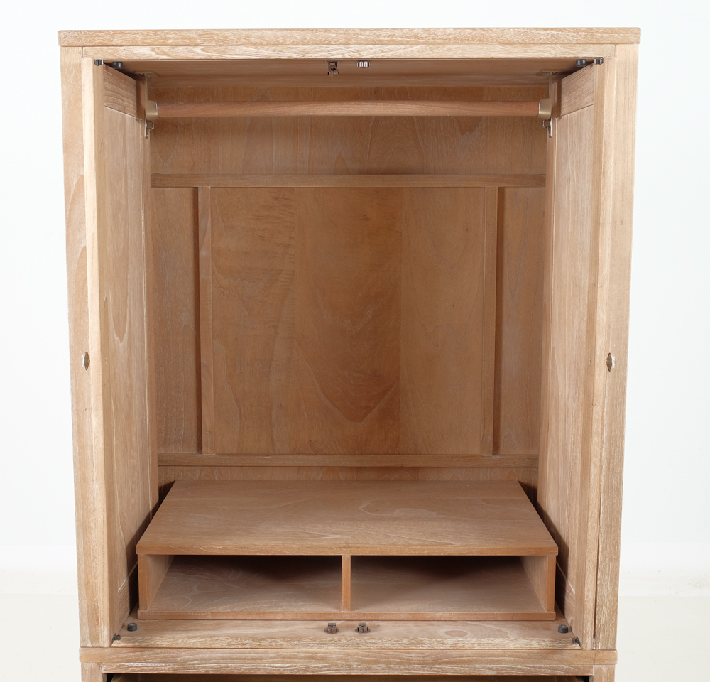 Arhaus Furniture Addison Wardrobe in Natural