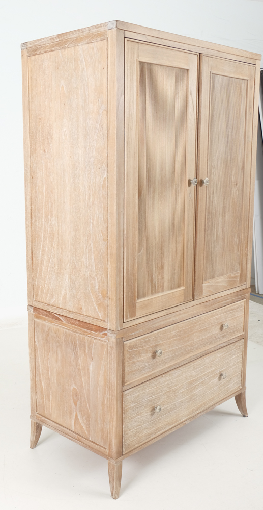 Arhaus Furniture Addison Wardrobe in Natural