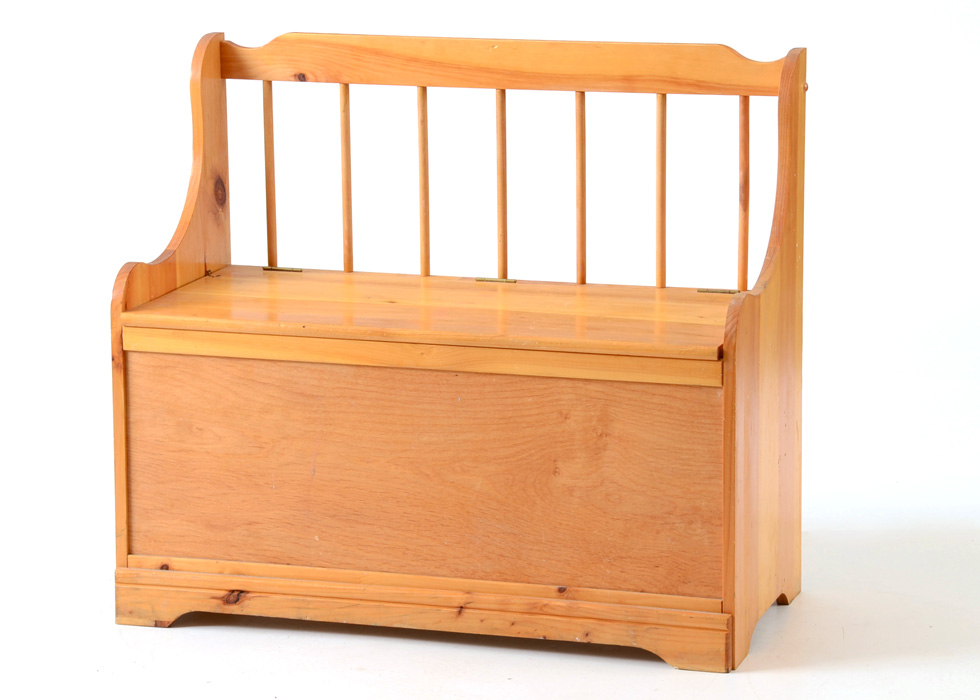 Pine Toy Chest/Bench
