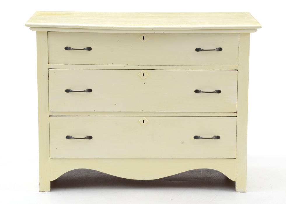 Ivory White Chest of Drawers