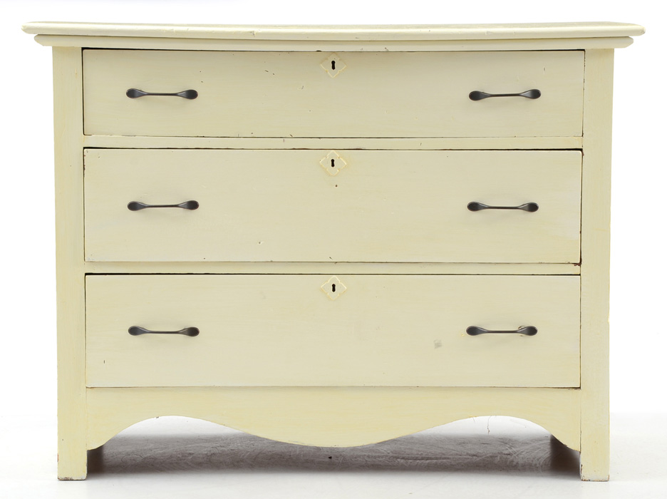 Ivory White Chest of Drawers