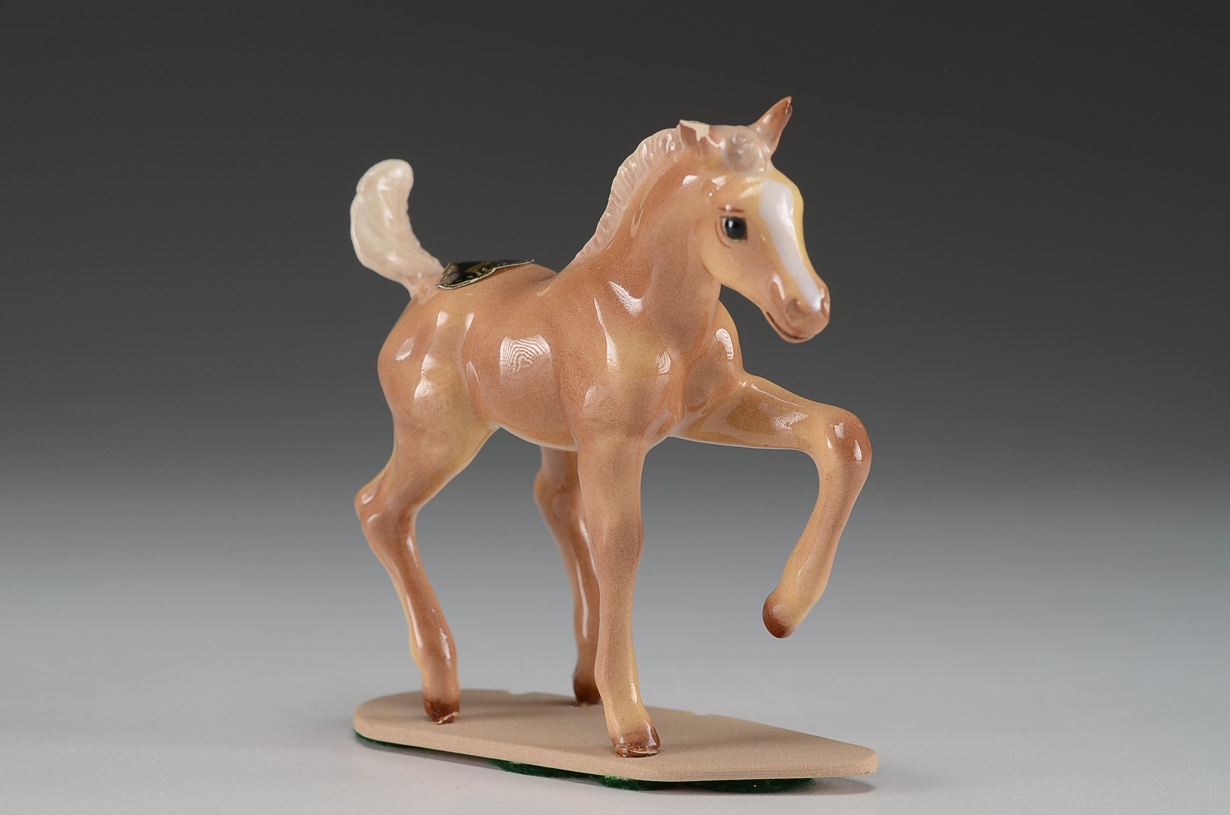 Pair of Hagen Renaker Porcelain Horses