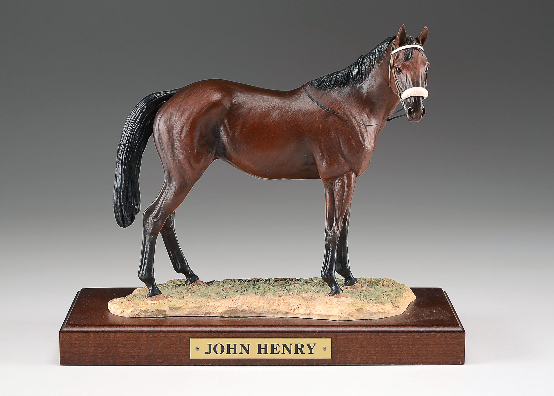 Handmade "John Henry" Horse Figurine