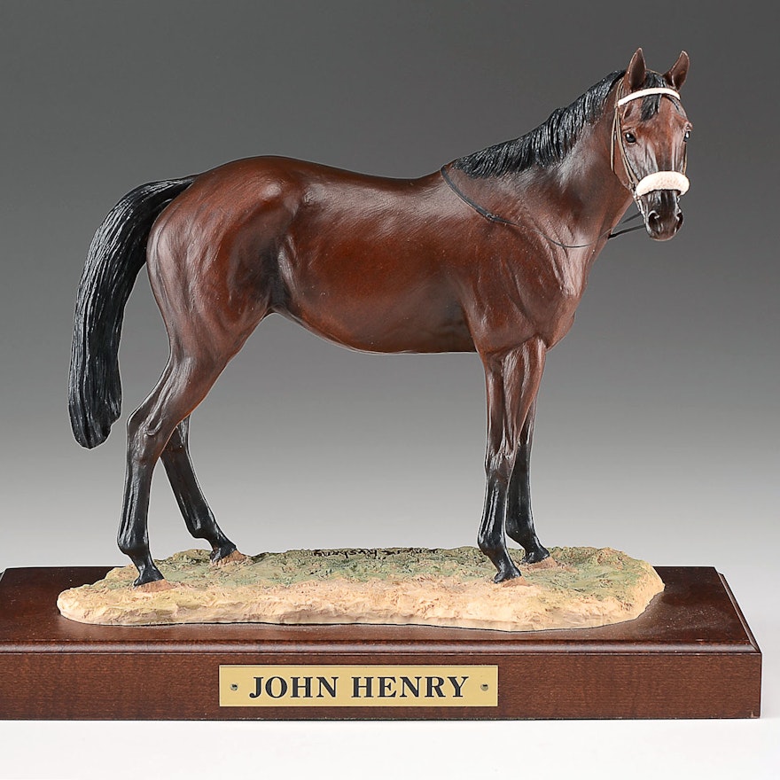 Handmade "John Henry" Horse Figurine