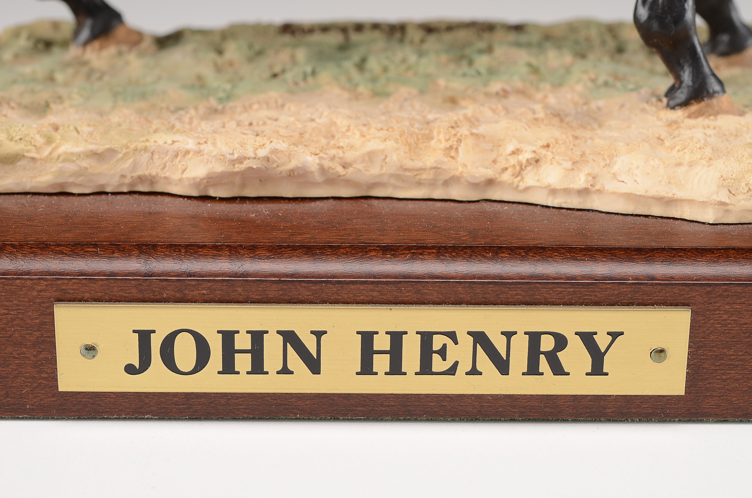 Handmade "John Henry" Horse Figurine