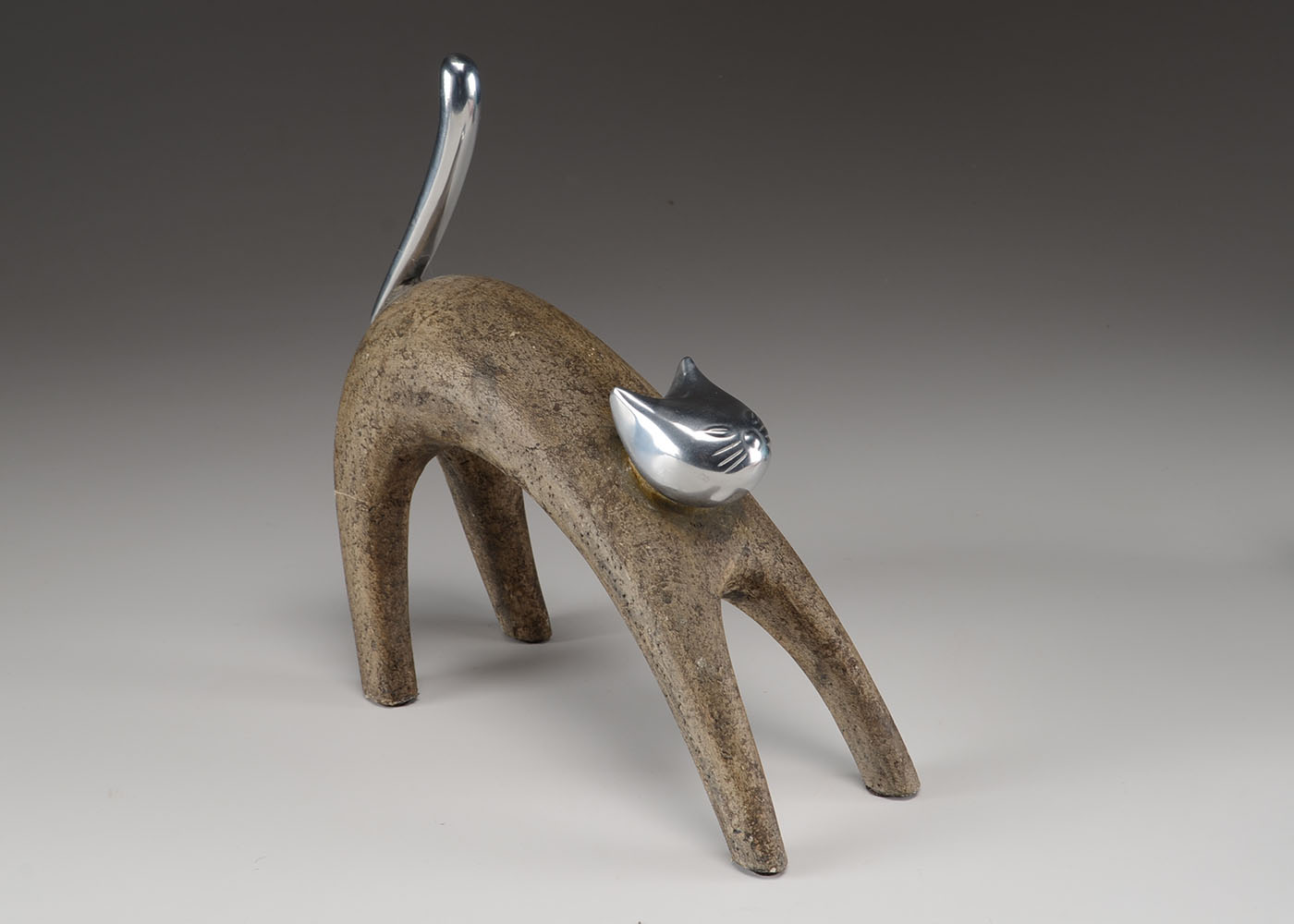 Three Cat Themed Decorative Items