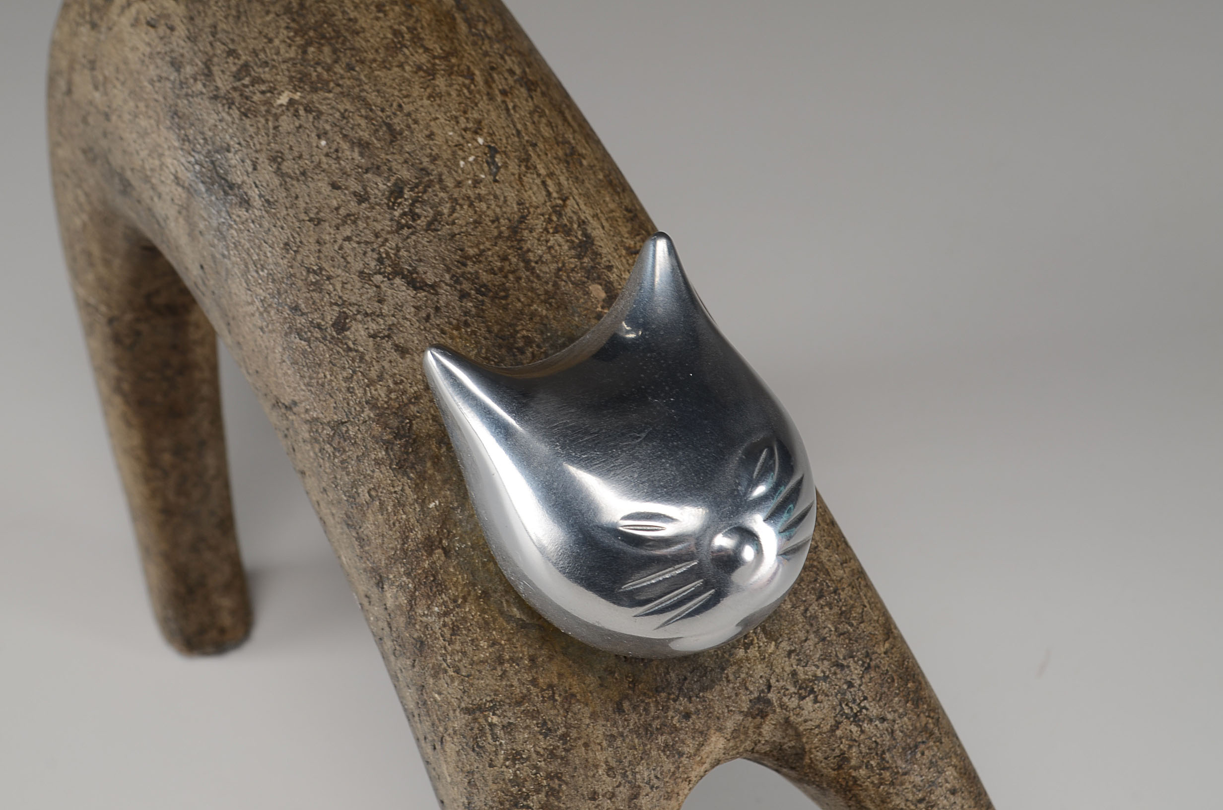 Three Cat Themed Decorative Items