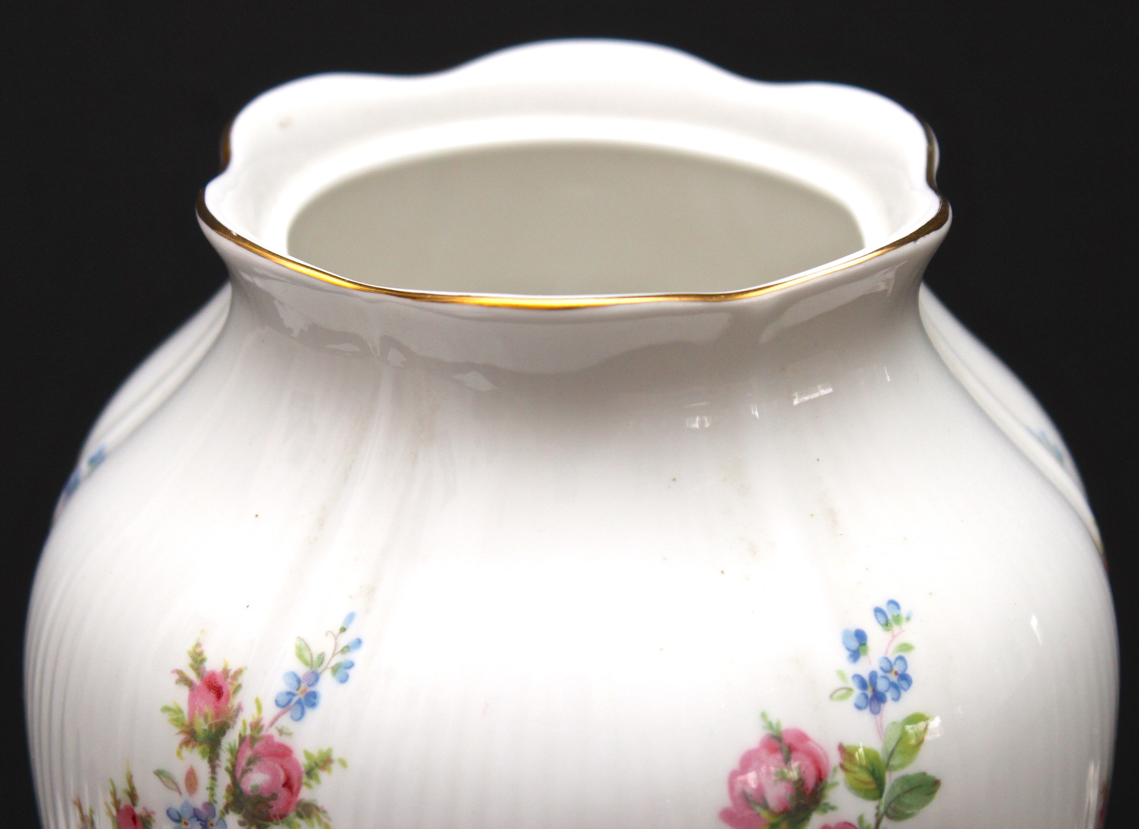 Royal Albert Vintage Moss Rose Lidded Jar